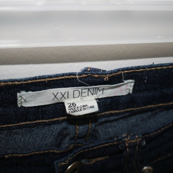 XXI Denim women Jeans size 26 slim fit - Picture 4 of 5